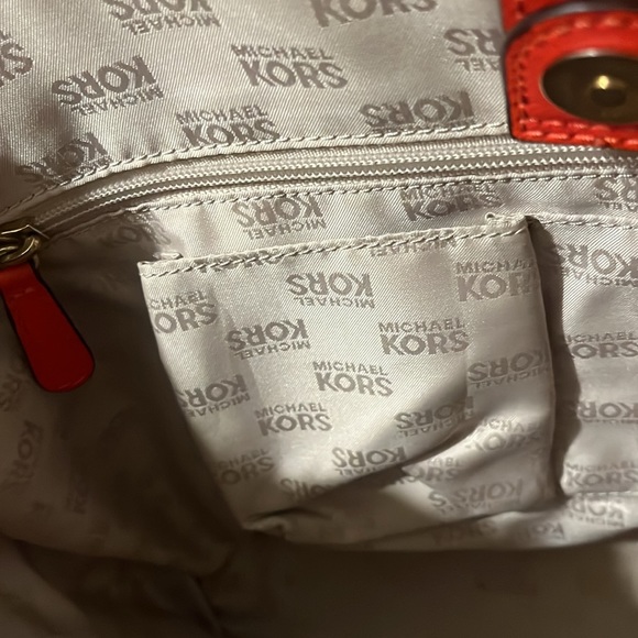 Michael Kors shopping tote Red color - Picture 5 of 9